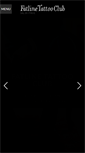 Mobile Screenshot of fatlinetattooclub.com