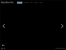 Tablet Screenshot of fatlinetattooclub.com
